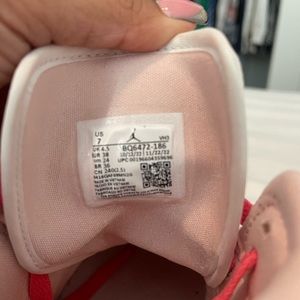 Pink Air Jordan’s 1